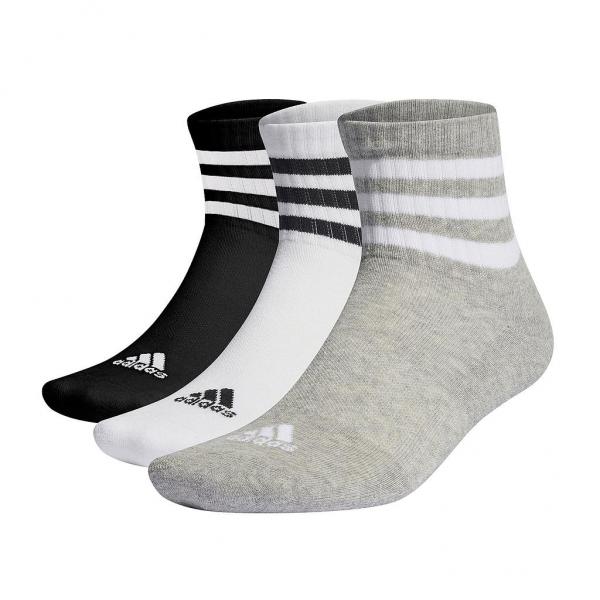 3 STRIPES CUSHIONED MID CUT