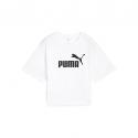 ESS Cropped No. 1 Logo Relaxed Tee C/O