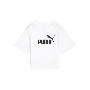 ESS Cropped No. 1 Logo Relaxed Tee C/O