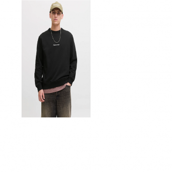 JORNORREBRO EMB SWEAT CREW NOOS