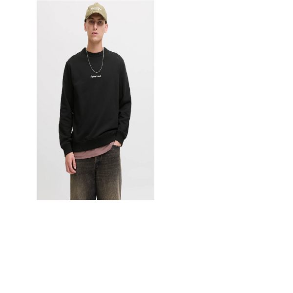 JORNORREBRO EMB SWEAT CREW NOOS