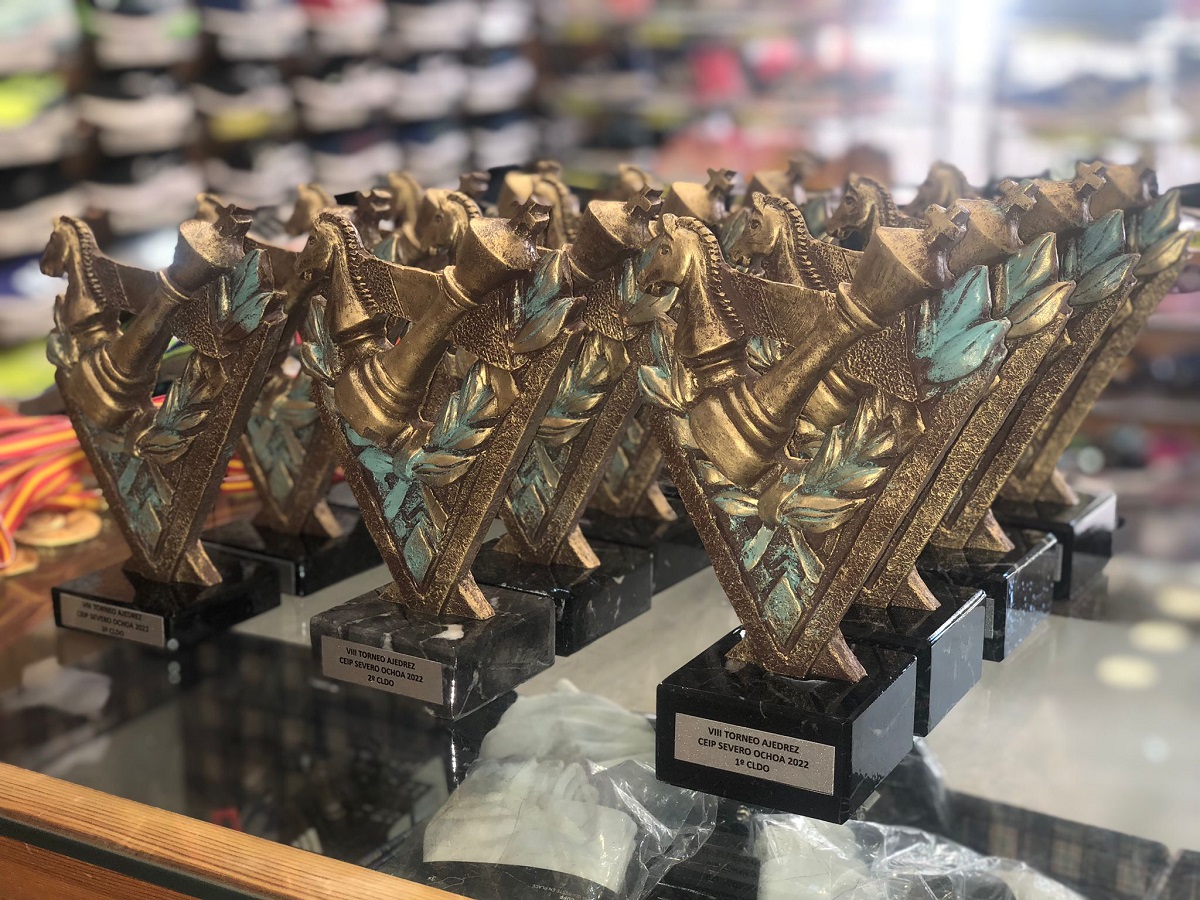 Trofeos deportivos para clubes en Torrejón de Ardoz